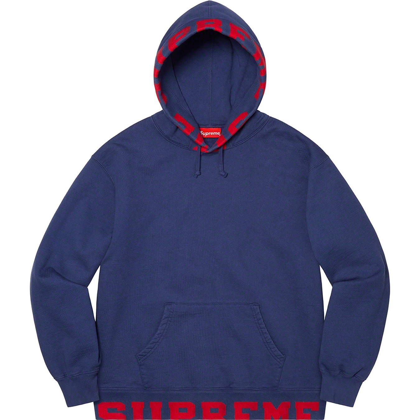 Cropped Logos Hooded Sweatshirt view 12